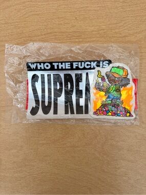 Supreme Bogo, Who The FIs Supreme, Andy Howell Sealed Sticker Pack